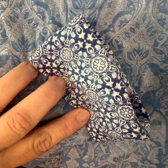 Robert Graham Highland Long Sleeve Button Down Point Collar Damask Jacquard - Picture 4 of 7